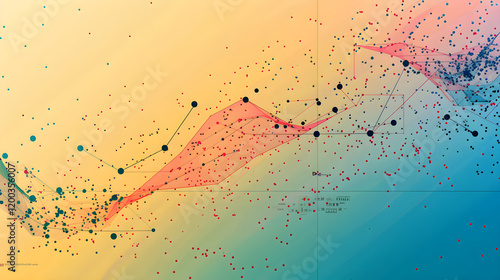 Graphical Representation of Linear Regression Forecasting Method for Future Trend Predictions