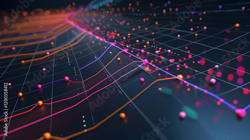 Graphical Representation of Linear Regression Forecasting Method for Future Trend Predictions