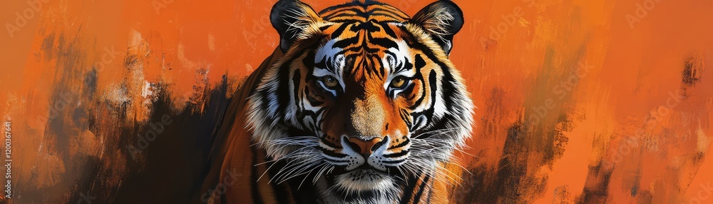 Naklejka premium The Strength of the Jungle