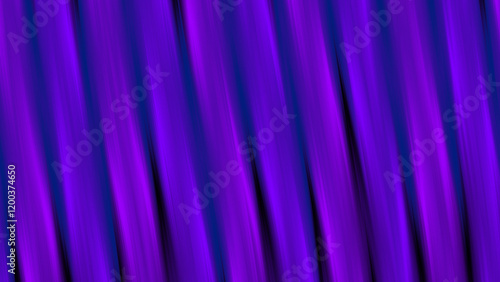 Abstract Background Of Purple Neon Glowing Light Shapes