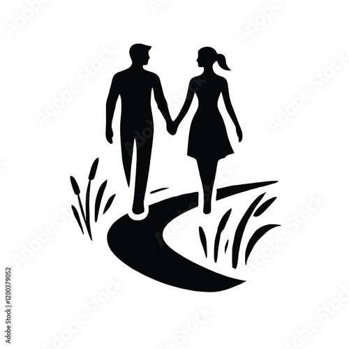 Couple Walking Trail