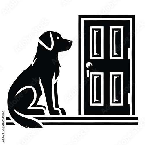 Dog Waiting