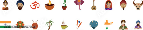 Indian Icon Set