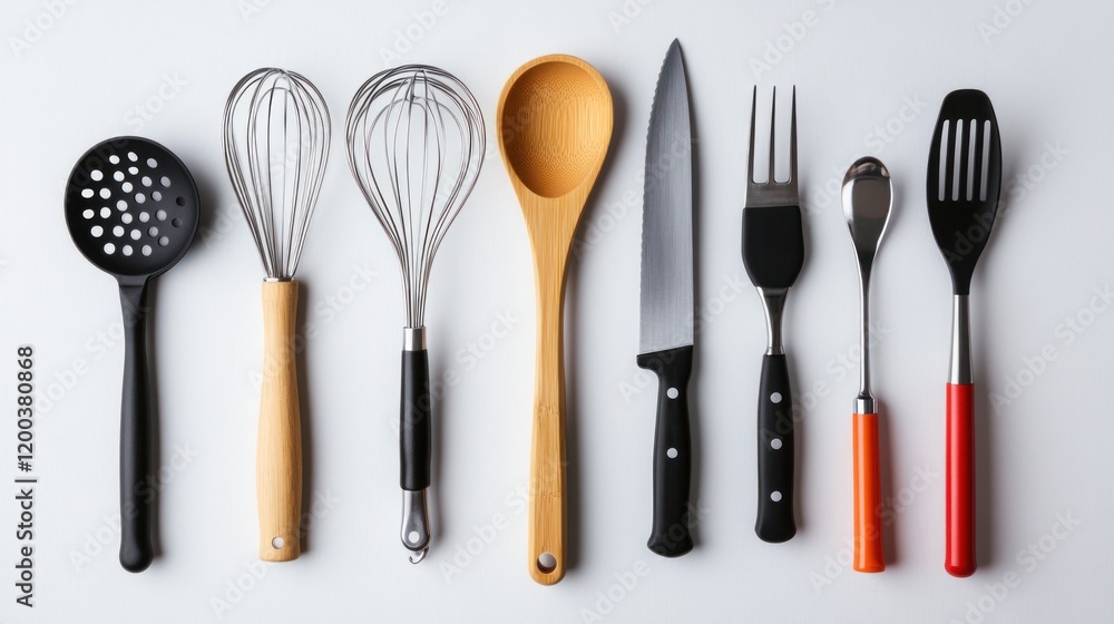 Sleek Black Utensils for Modern Cooking Sleek Black Utensils for Modern Cooking