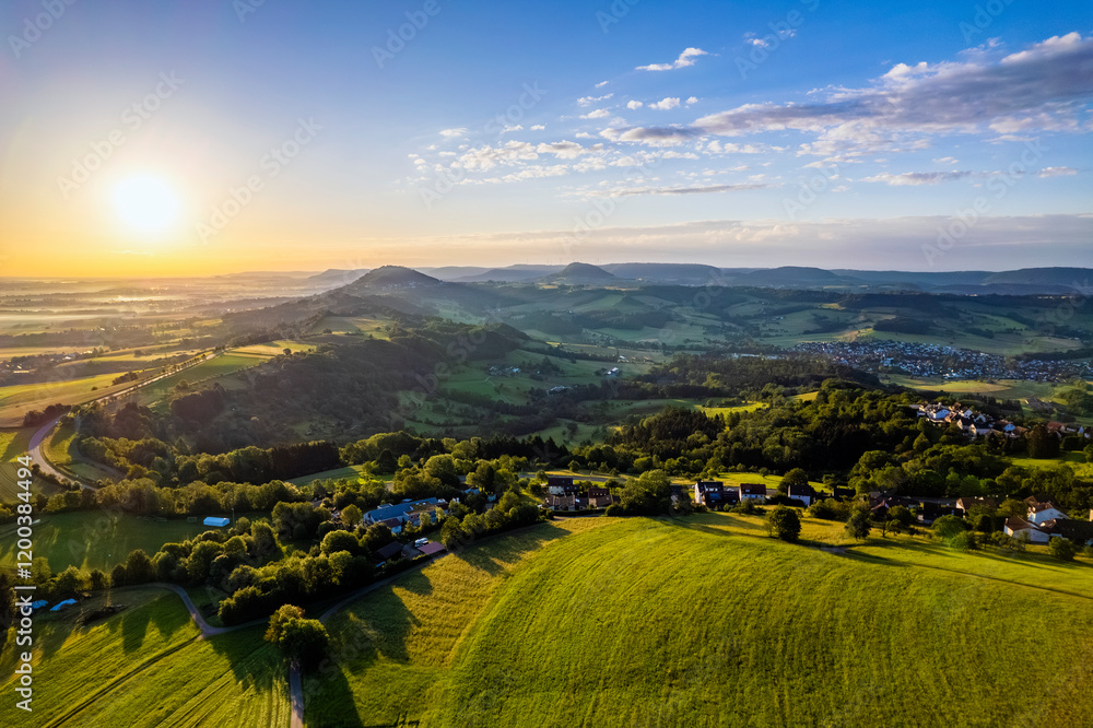 Obraz premium Blick zum Rechberg