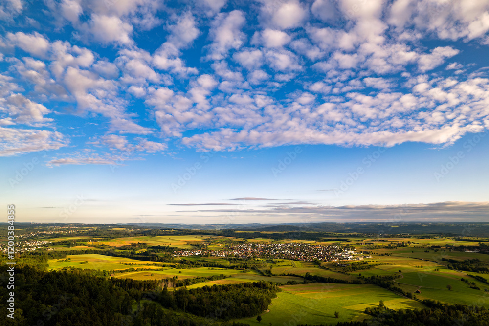 Fototapeta premium Um dem Hohenstaufen