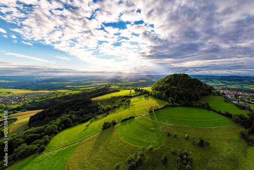 Hohenstaufen Sonnenaufgang