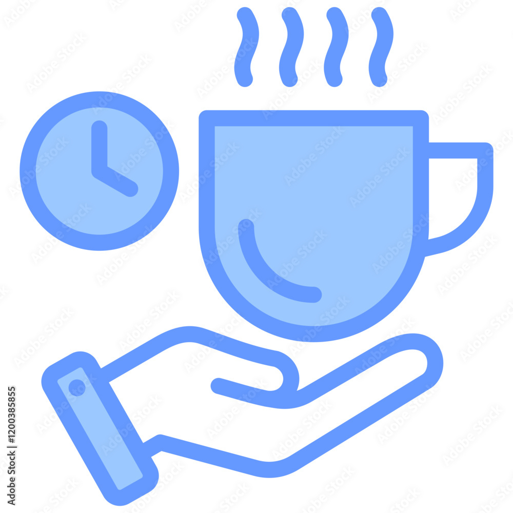 Break Blue Icon Break Blue Icon