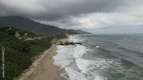 beach in tayrona national park
