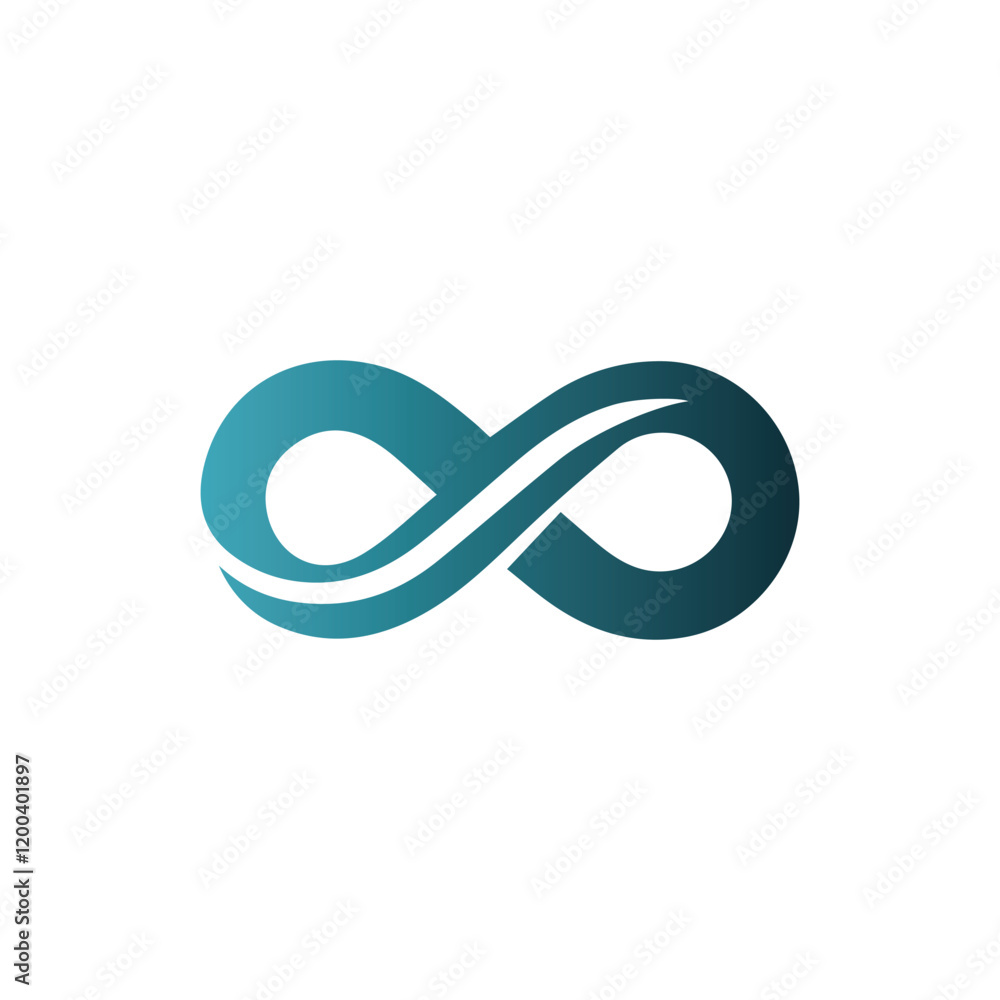 Dynamic Infinity Symbol Design Dynamic Infinity Symbol Design
