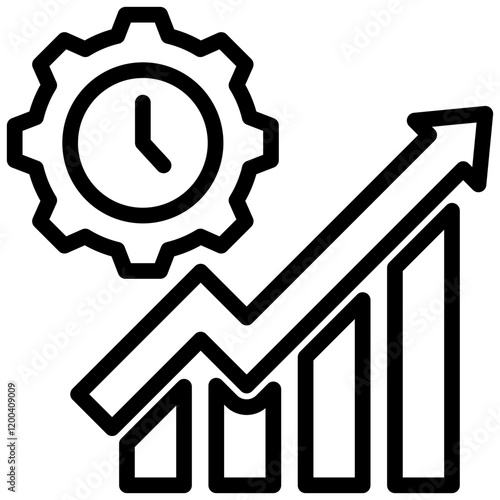 Efficiency Outline Icon