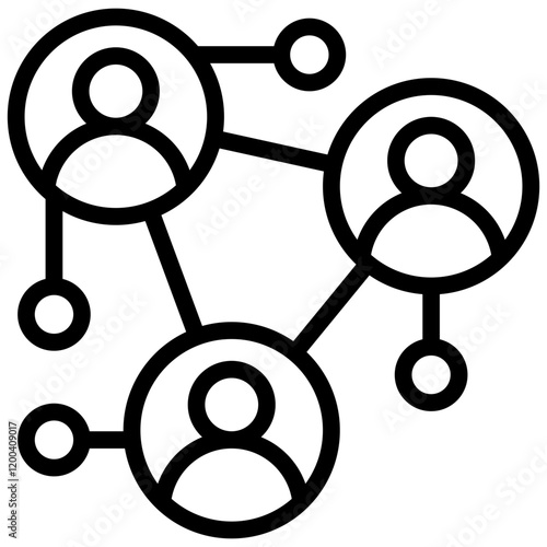 Stakeholder Outline Icon