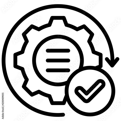 Execution Outline Icon