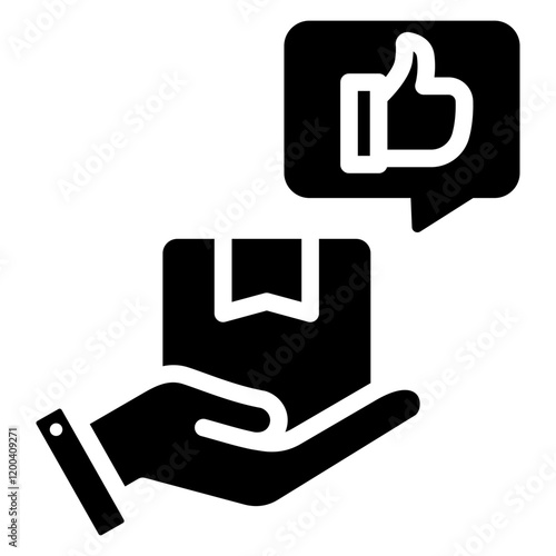 Recommendation Glyph Icon