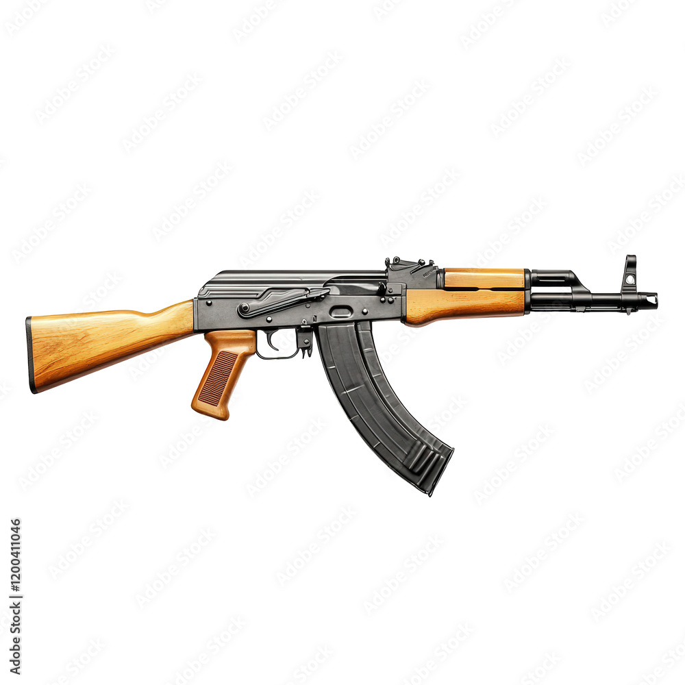 a semi-automatic rifle with a wooden stock and a curved magazine. commonly associated with military and recreational use its design reflects functionality and durability. often utilized in various env a semi-automatic rifle with a wooden stock and a curved magazine. commonly associated with military and recreational use its design reflects functionality and durability. often utilized in various env
