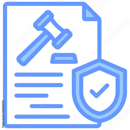 Compliance Blue Icon