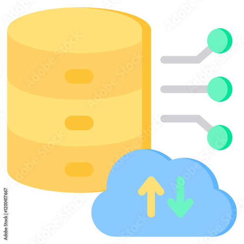 Database Flat Icon