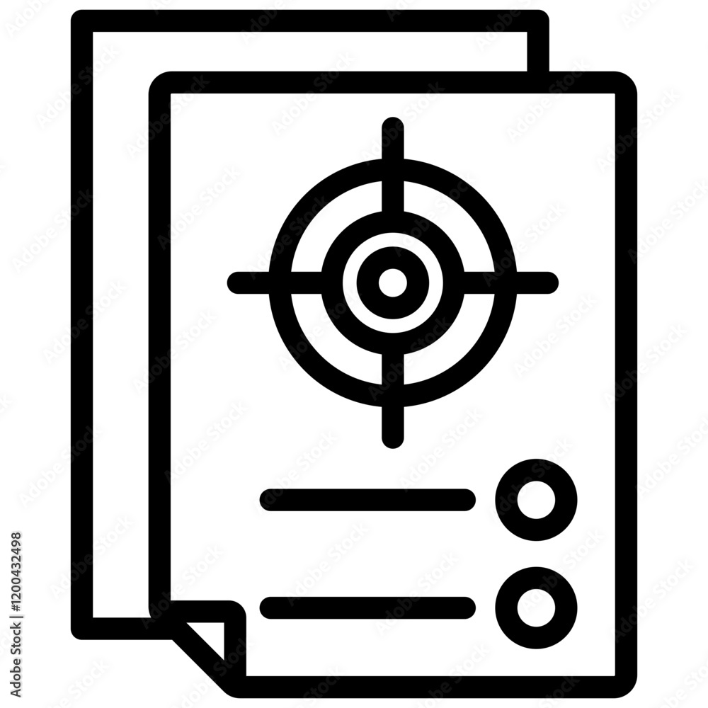 Target Outline Icon