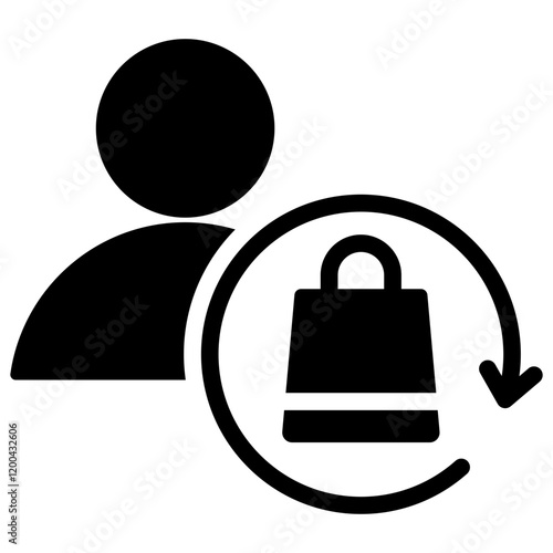 Customer Glyph Icon