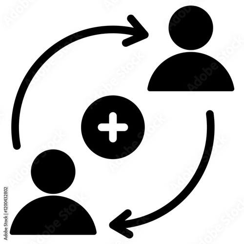 Engagement Glyph Icon