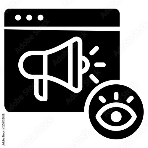 Impression Glyph Icon