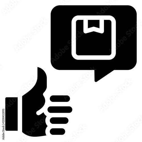 Recommendation Glyph Icon