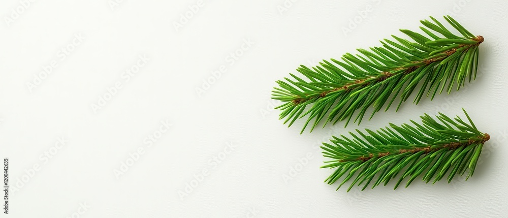 Fototapeta premium [Pine needle abstract art] Pine Needle Forest Landscape Abstract Art Nature's Textured Elegance