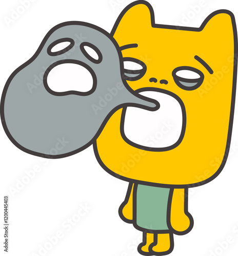 거지일러스트