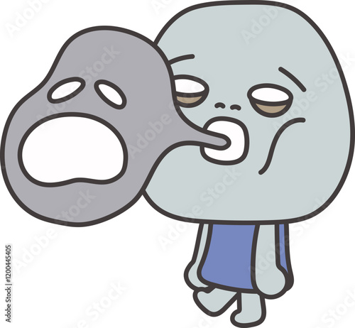 거지일러스트