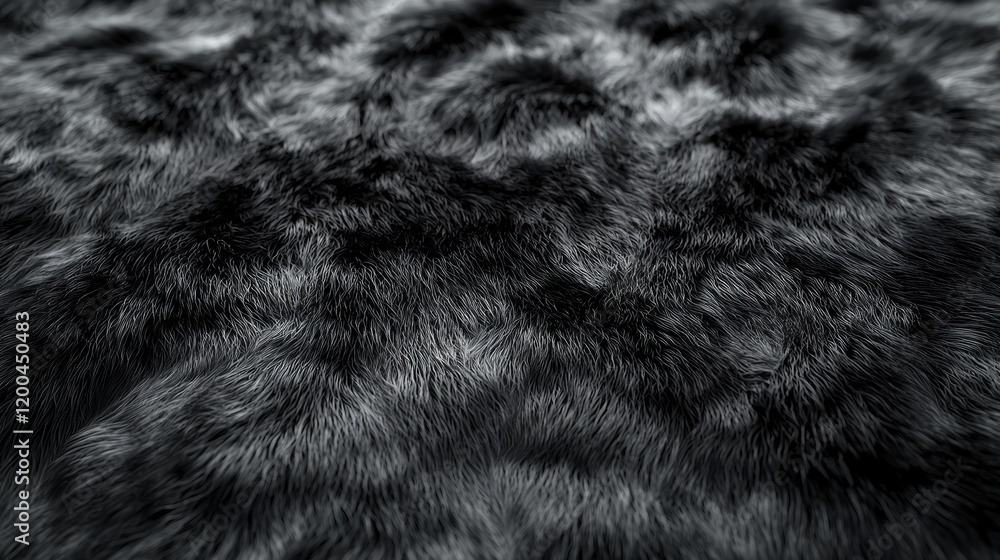 Dark gray faux fur texture background. Ideal for website design Dark gray faux fur texture background. Ideal for website design