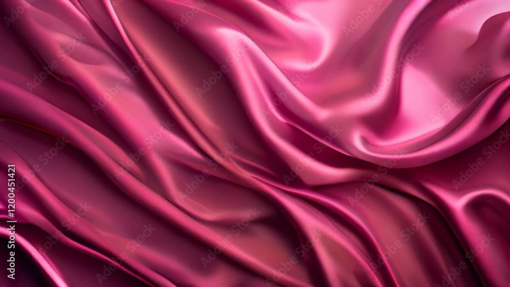 Luxurious flowing pink silk fabric texture for slow motion video backgrounds Luxurious flowing pink silk fabric texture for slow motion video backgrounds