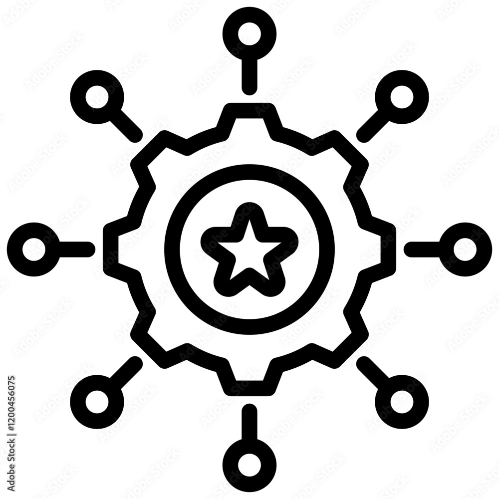 Dexterity Outline Icon