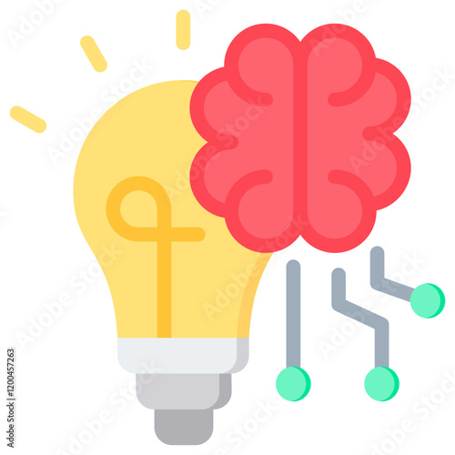 Cleverness Flat Icon
