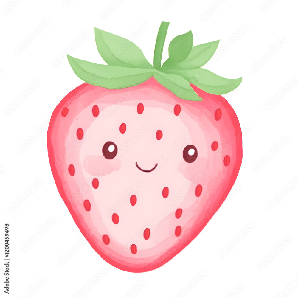 Cute Strawberry Character