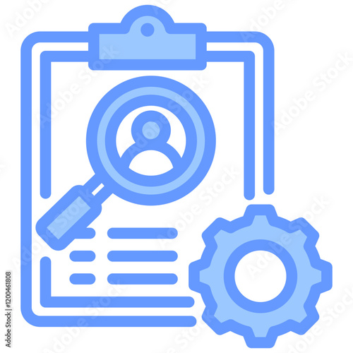 Case Management Blue Icon