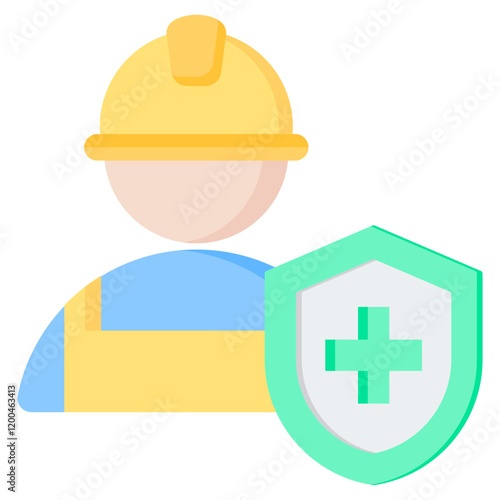 Occupational Health Flat Icon