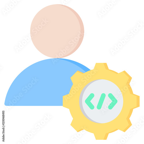 Constructor Flat Icon