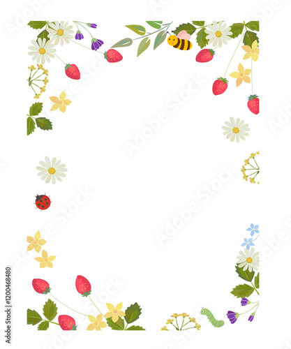 春と夏のフレーム