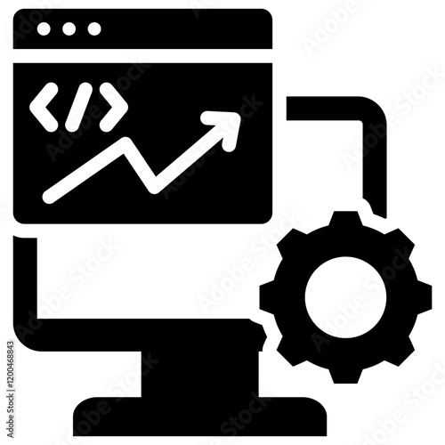 Development Glyph Icon