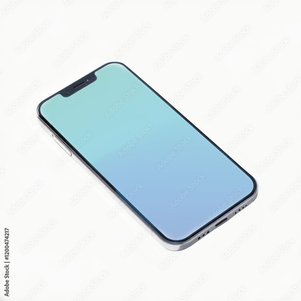smart phone. Realistic smart phone with blank screen smart phone. Realistic smart phone with blank screen