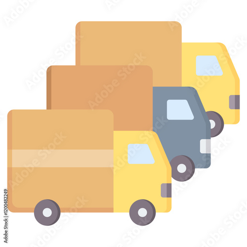 Fleet Flat Icon