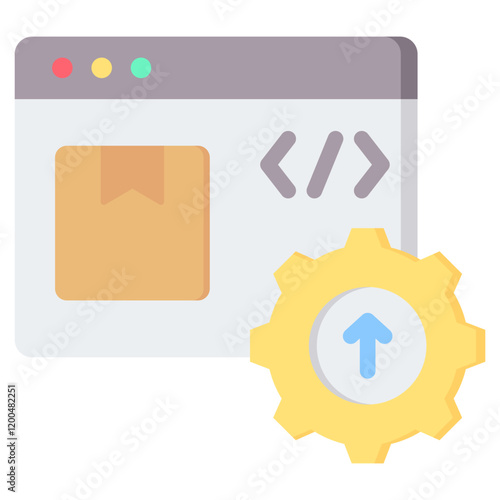 Deployment Flat Icon