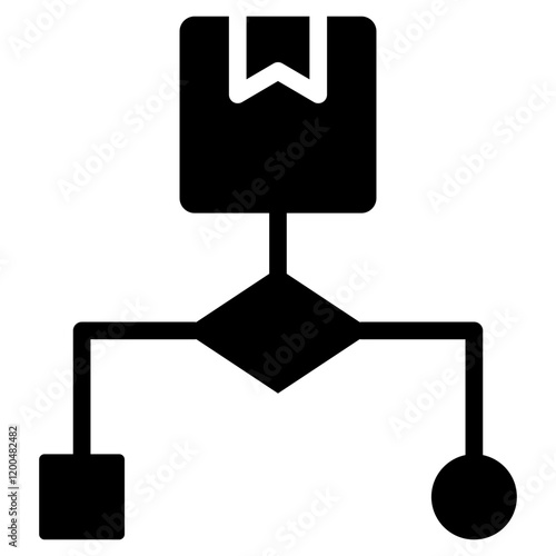 Algorithm Glyph Icon