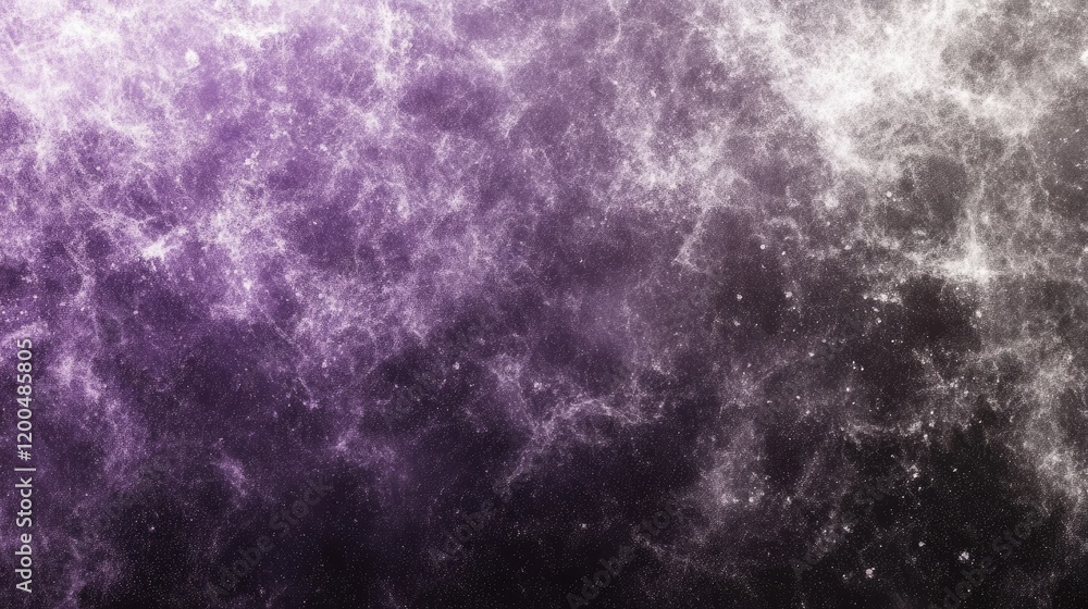 Fototapeta premium Purple nebula space background, cosmic dust, galaxy texture