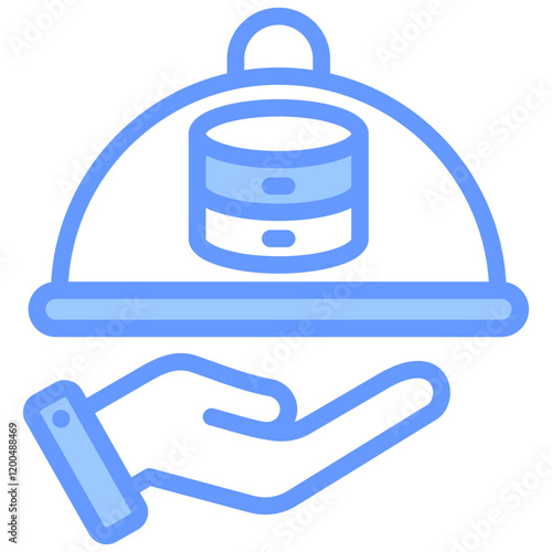 Data Steward Blue Icon