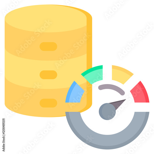 Velocity Flat Icon