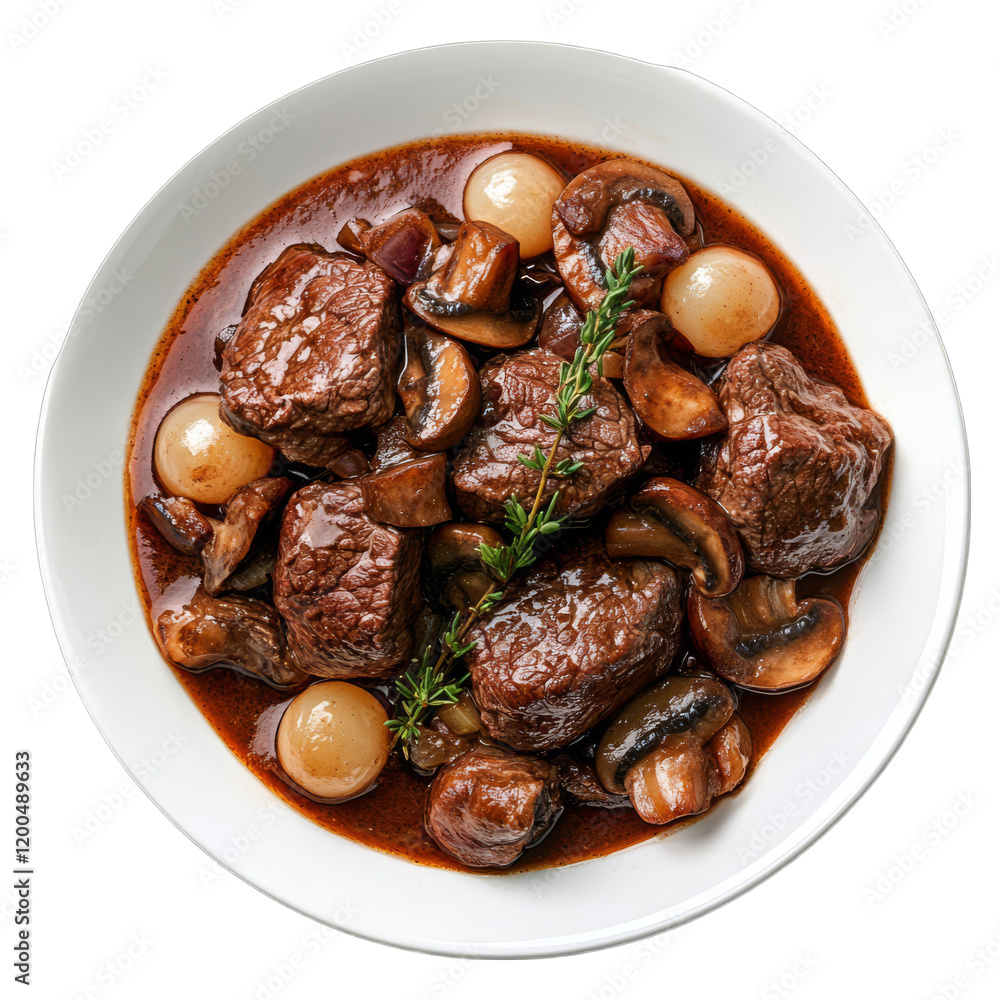 Delicious Beef Stew with Mushrooms and Pearl Onions in Rich Savory Sauce: Perfect Homemade Comfort Meal Delicious Beef Stew with Mushrooms and Pearl Onions in Rich Savory Sauce: Perfect Homemade Comfort Meal