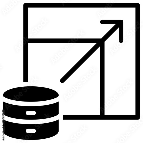 Scalability Glyph Icon