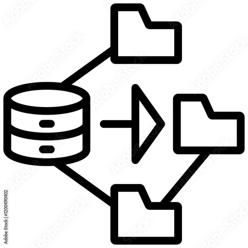 Mapreduce Outline Icon photo