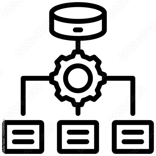 Integration Outline Icon